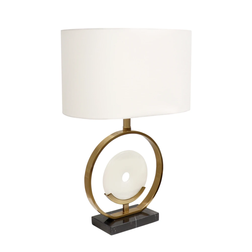 Pasargad Home Sphere Marble Table Lamp