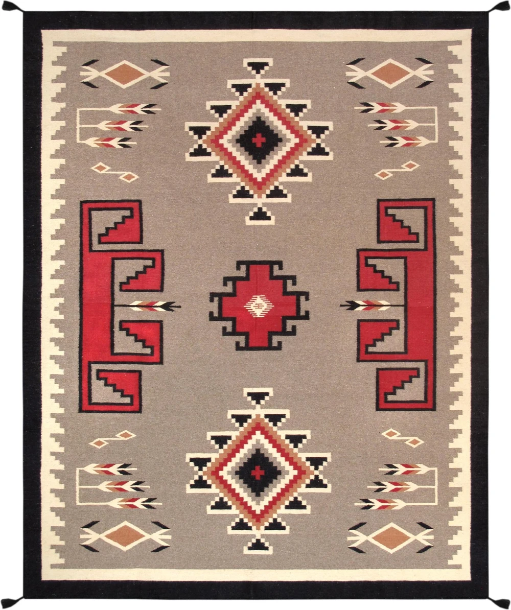 Pasargad Home Tuscany Hand-Woven Reversible Wool Area Rug-10' 0'' X 14' 0''