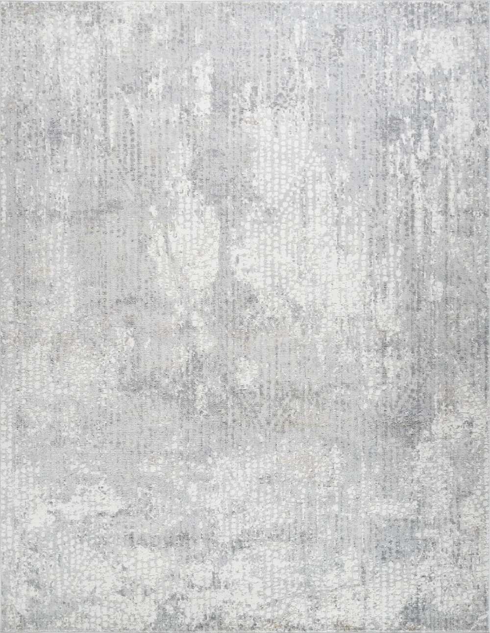 Pasargad Home Turkish Stella Design L. Grey/L. Grey Area Rug- 7' 9'' X  9' 9''