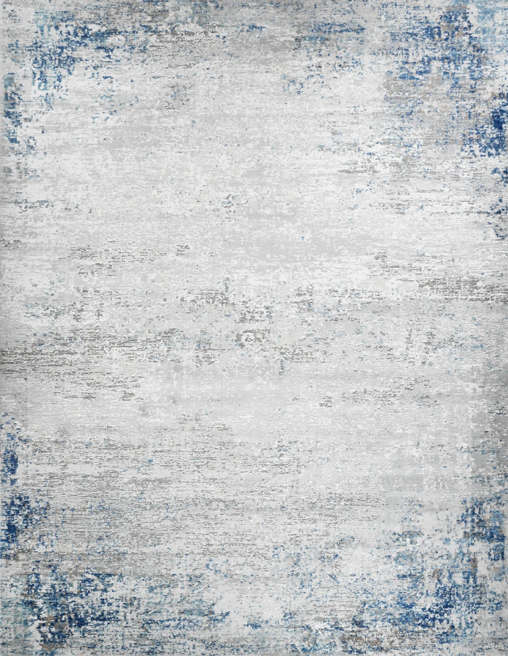 Pasargad Home Turkish Stella Design L. Grey/Beige Area Rug- 8' 6'' X 11' 6''