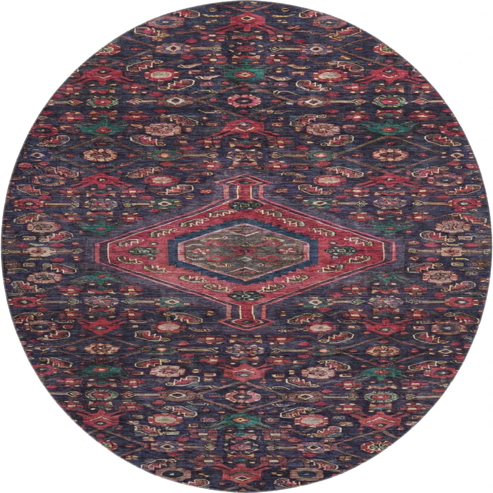 Mayfield AMF1225 Navy 8' x 8' Rug