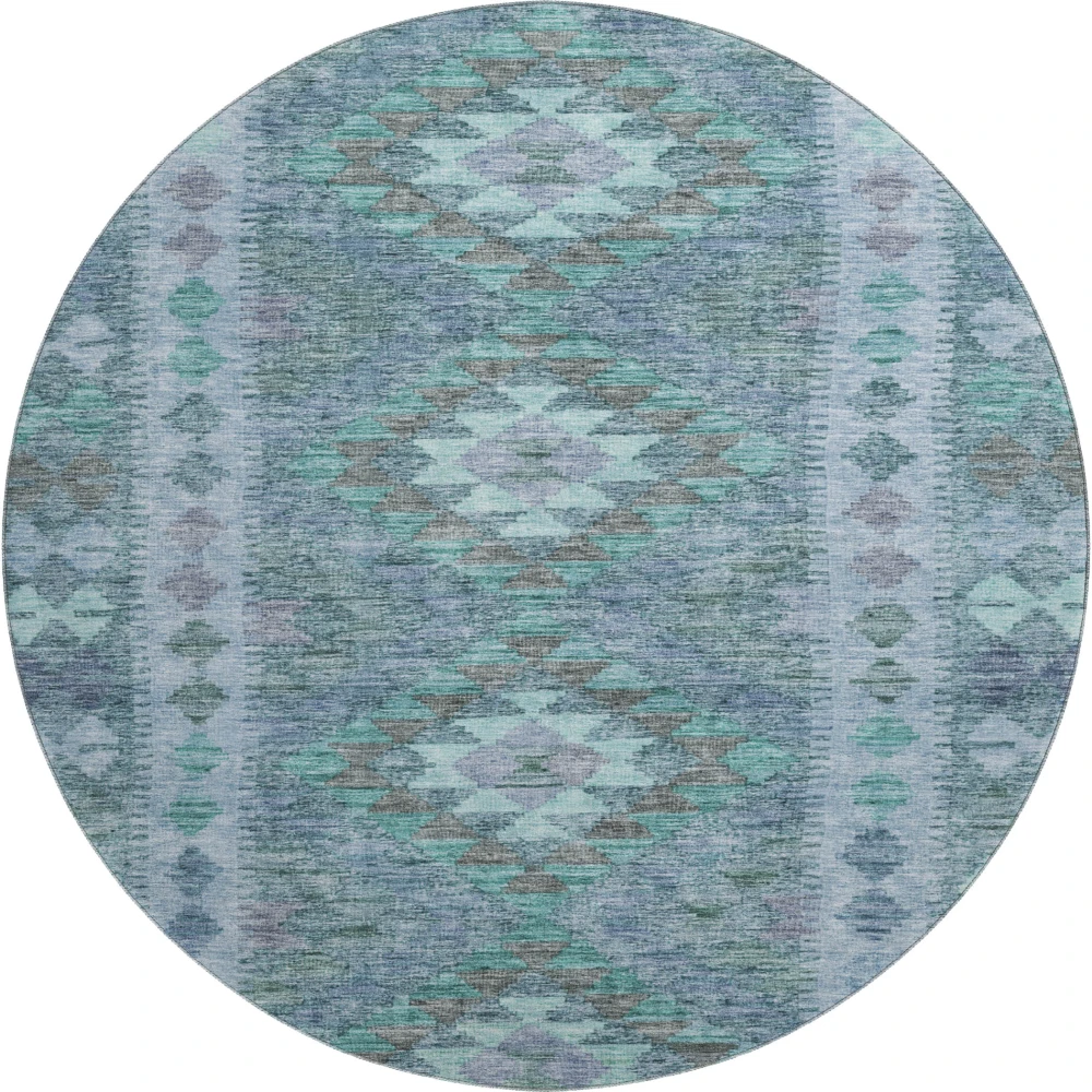 Mayfield AMF1226 Blue 8' x 8' Rug