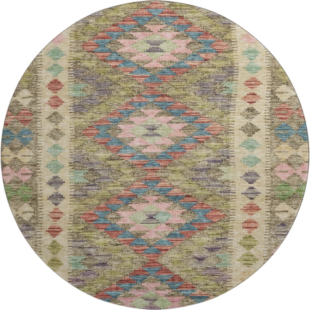 Mayfield AMF1226 Green 8' x 8' Rug