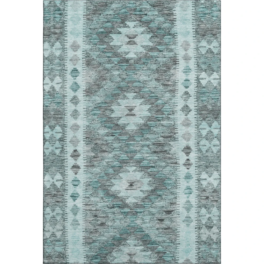 Mayfield AMF1226 Teal 3' x 5' Rug
