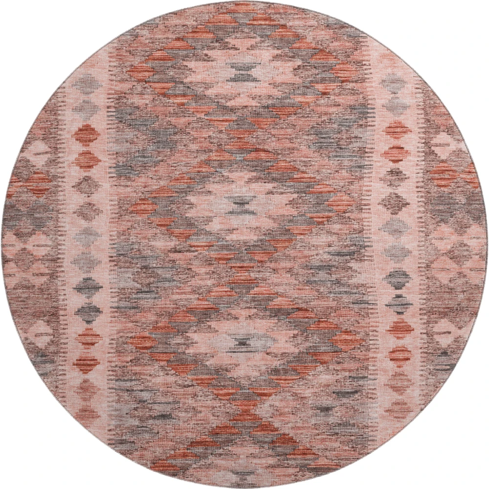 Mayfield AMF1226 Terracotta 8' x 8' Rug