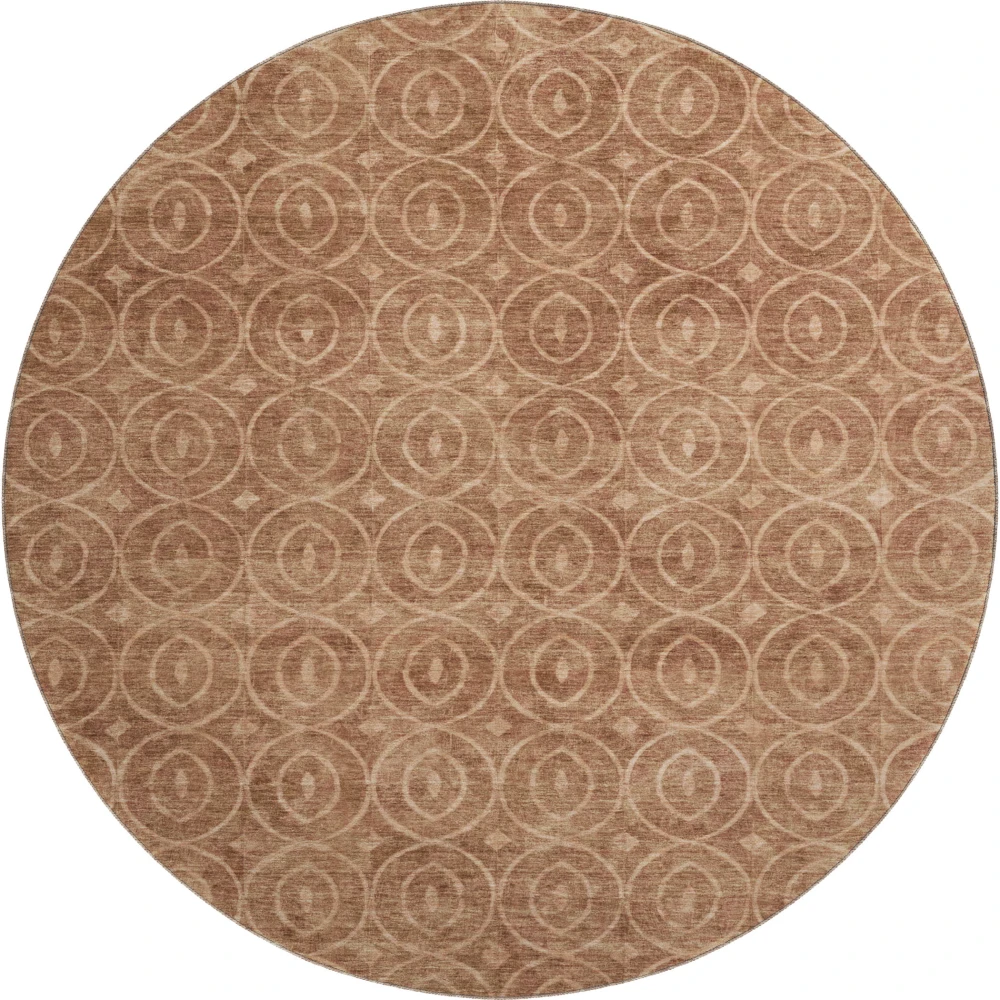 Mayfield AMF1227 Terracotta 8' x 8' Rug