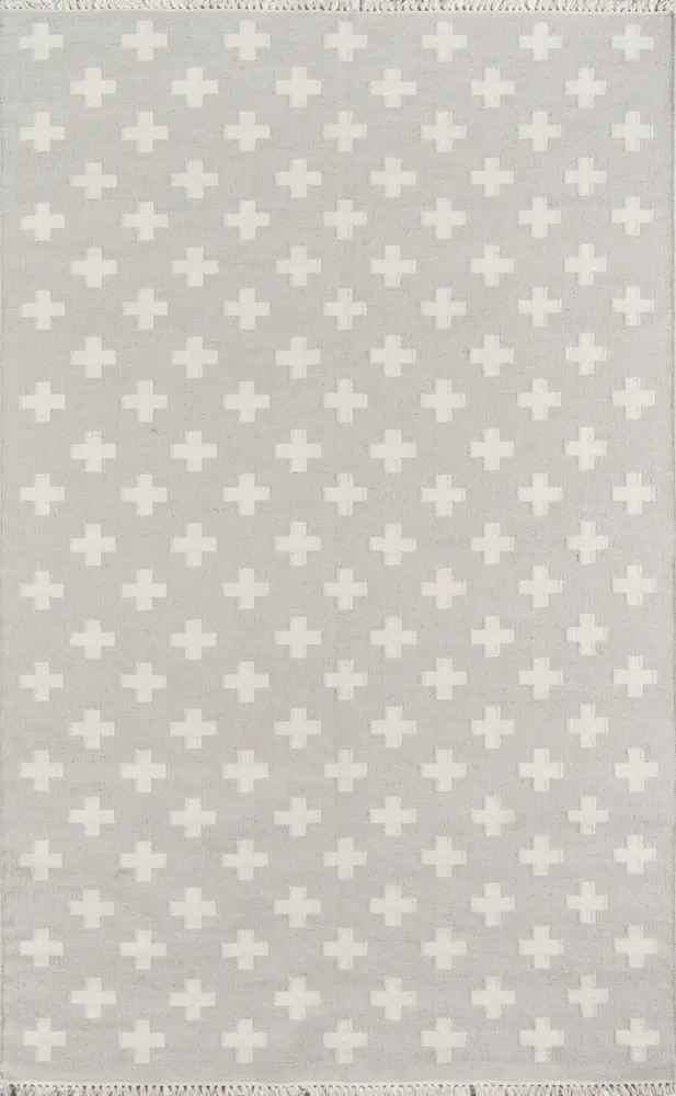 Novogratz Topanga 2' X 3' Grey Contemporary
