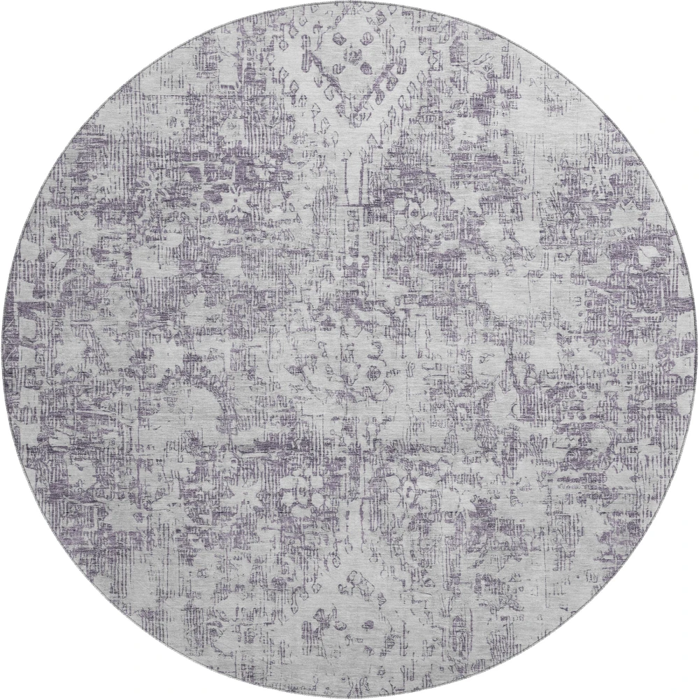 Mayfield AMF1229 Plum 8' x 8' Rug