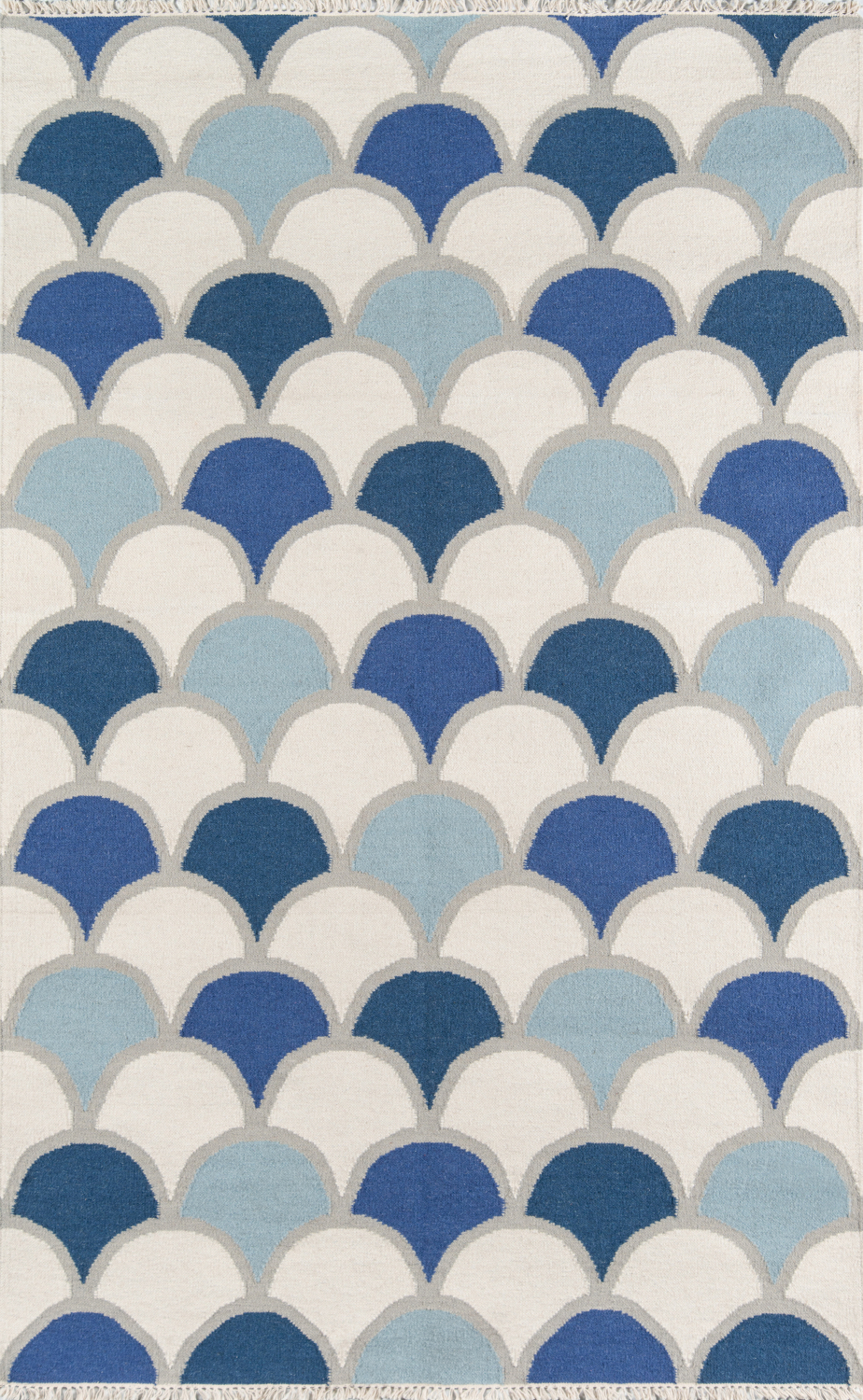 Novogratz Topanga 2' X 3' Blue Contemporary