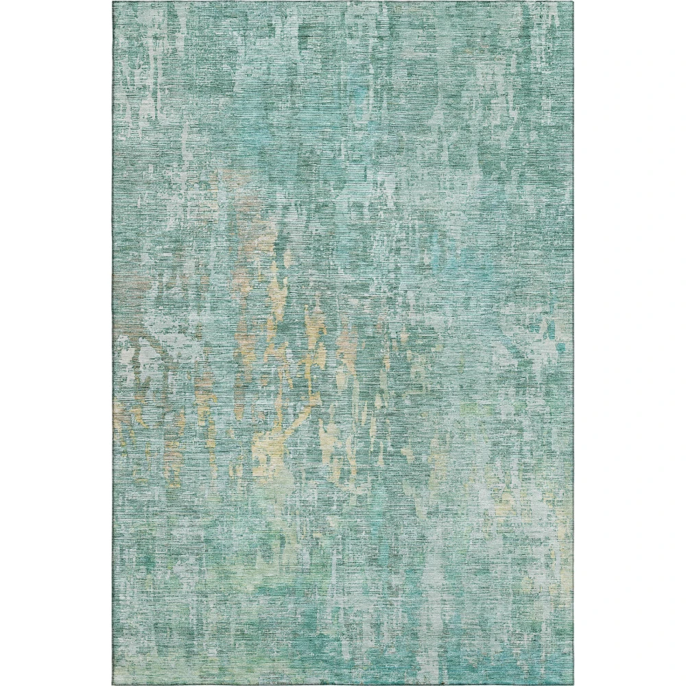 Mayfield AMF1237 Teal 3' x 5' Rug