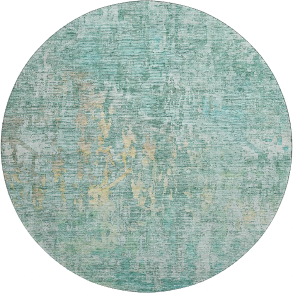 Mayfield AMF1237 Teal 8' x 8' Rug