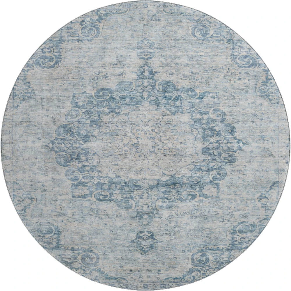 Mayfield AMF1238 Blue 8' x 8' Rug