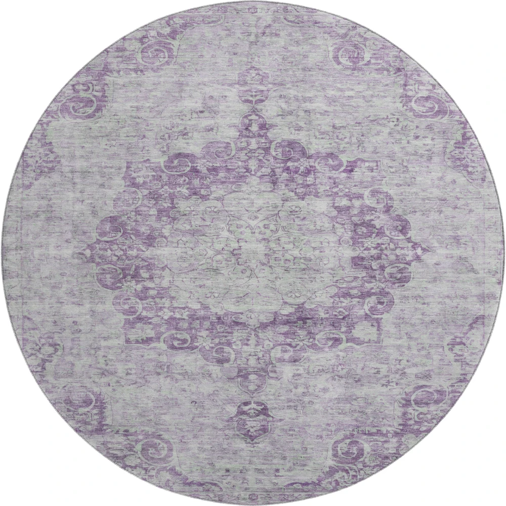 Mayfield AMF1238 Purple 8' x 8' Rug