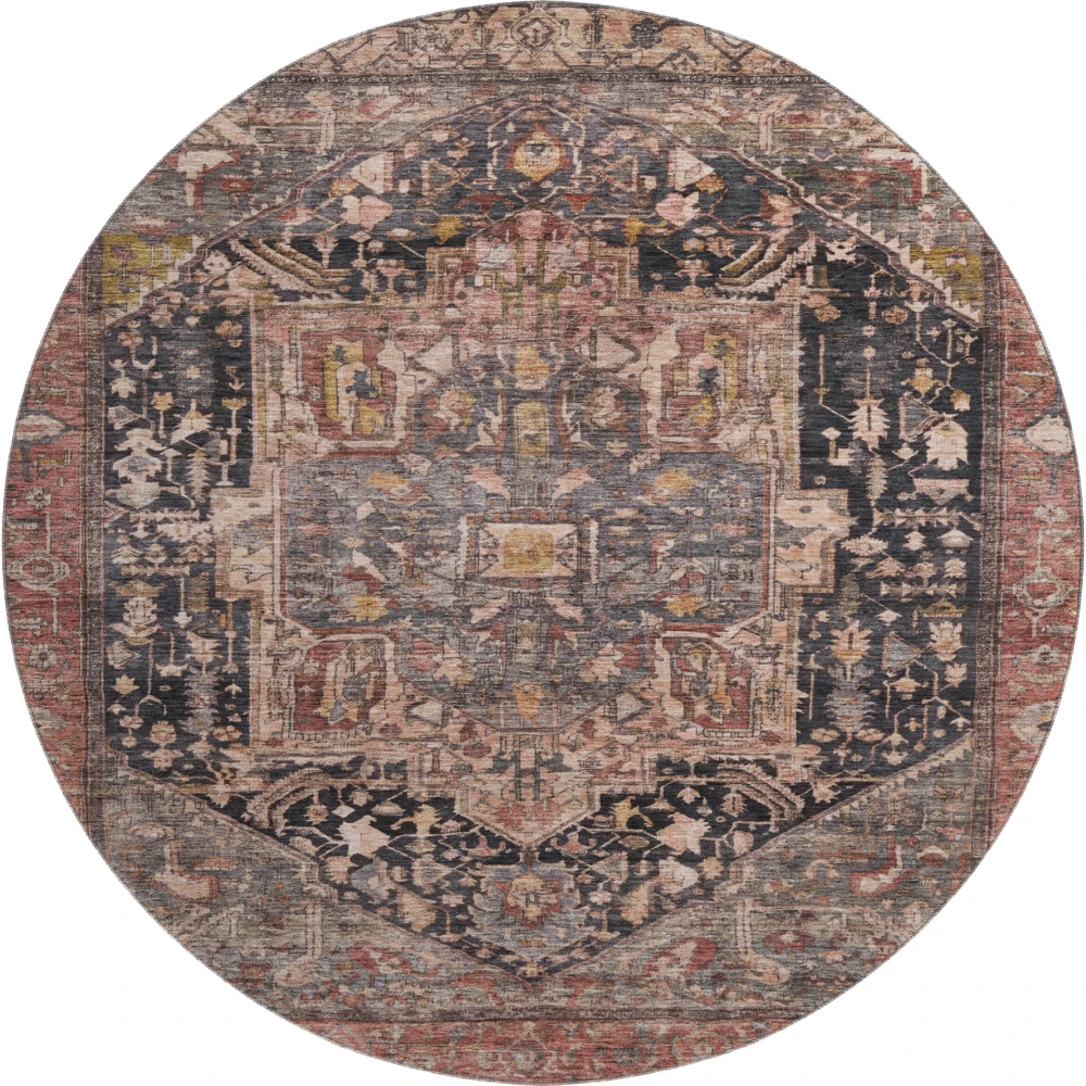 Mayfield AMF1240 Charcoal 8' x 8' Rug