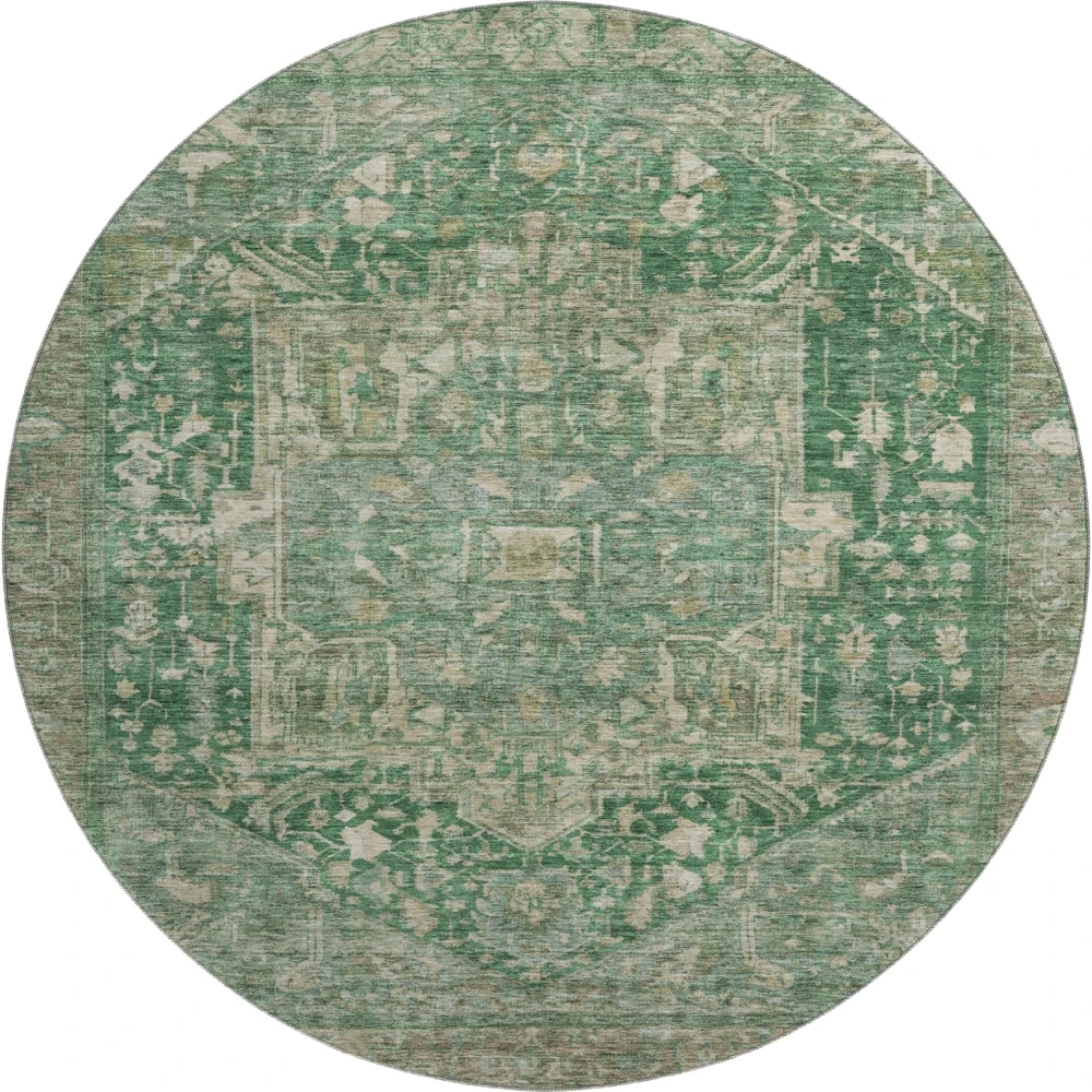 Mayfield AMF1240 Emerald 8' x 8' Rug