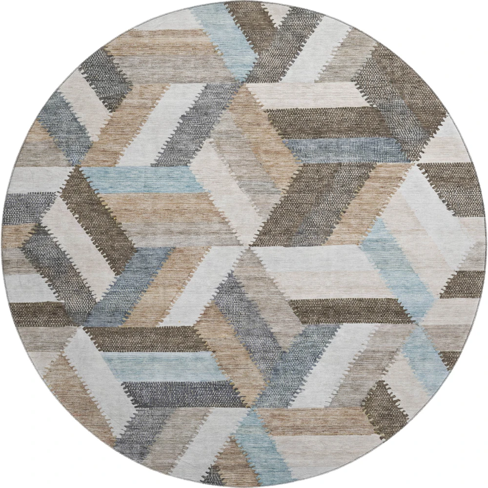 Mayfield AMF1241 Brown 8' x 8' Rug