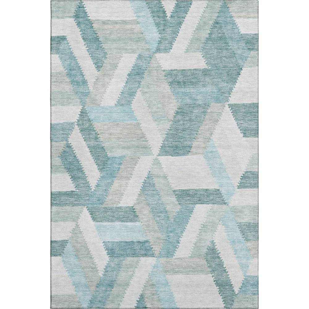 Mayfield AMF1241 Teal 8' x 10' Rug
