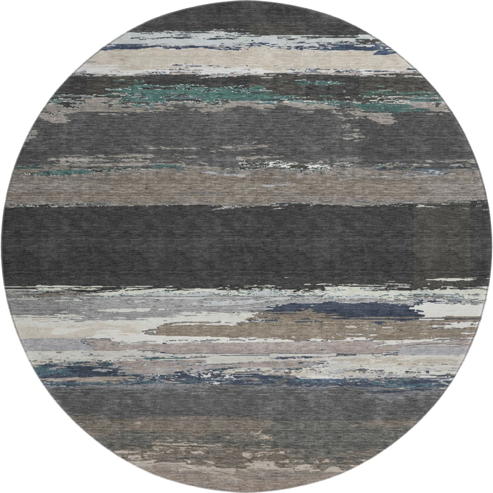 Mayfield AMF1280 Black 8' x 8' Rug