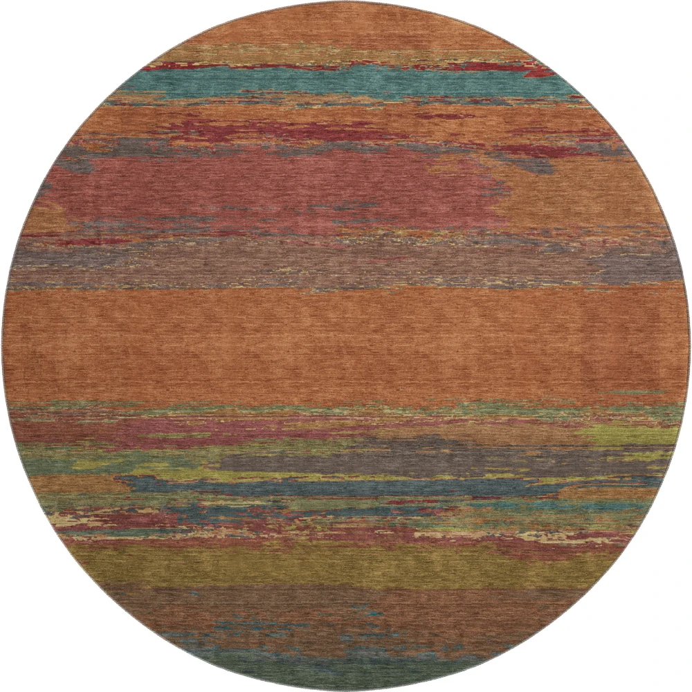 Mayfield AMF1280 Terracotta 8' x 8' Rug