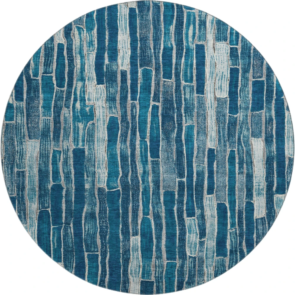 Mayfield AMF1301 Blue 8' x 8' Rug