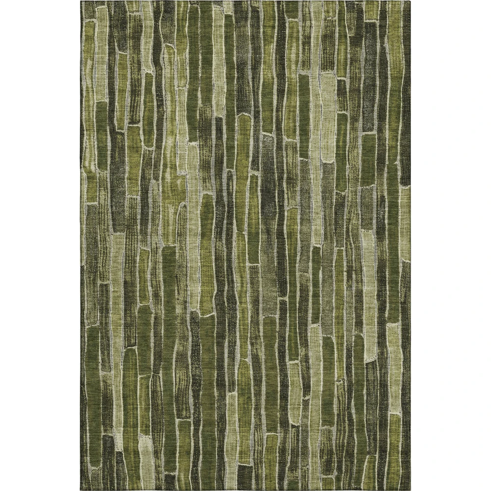 Mayfield AMF1301 Olive 3' x 5' Rug