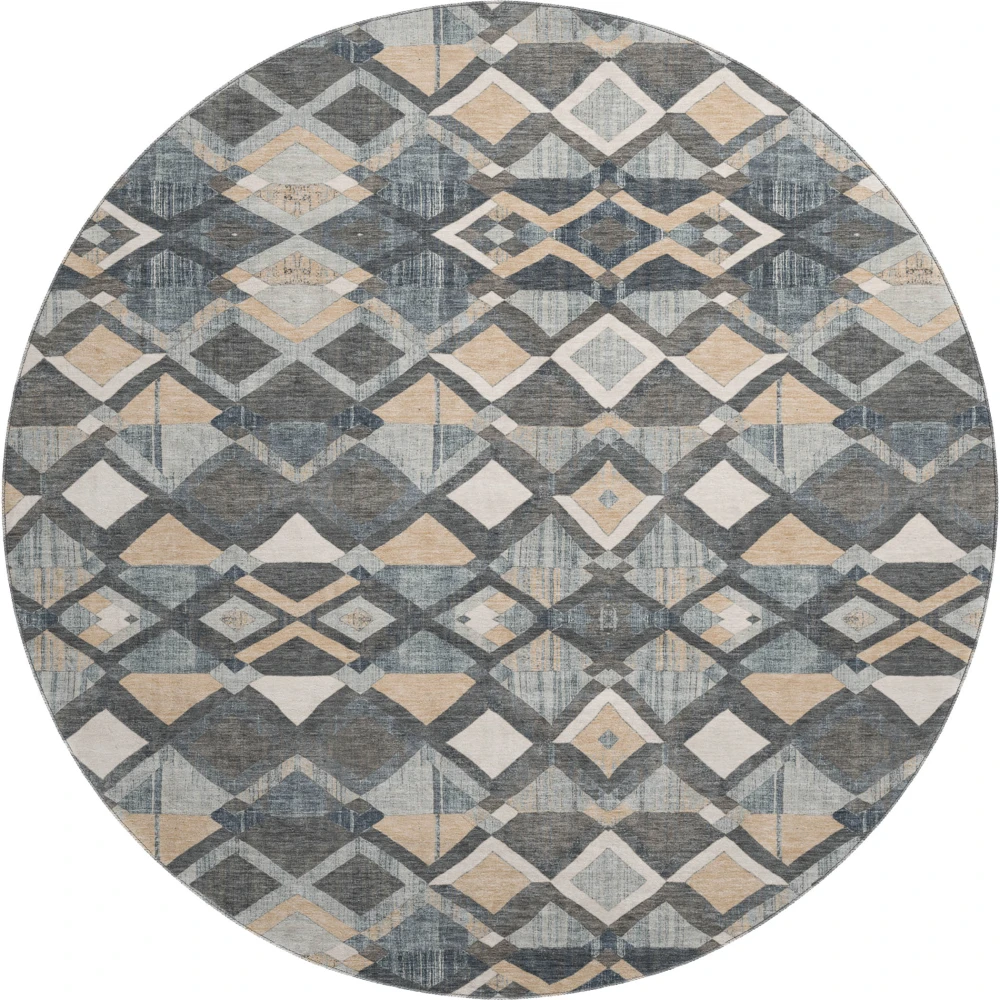 Mayfield AMF1308 Graphite 8' x 8' Rug