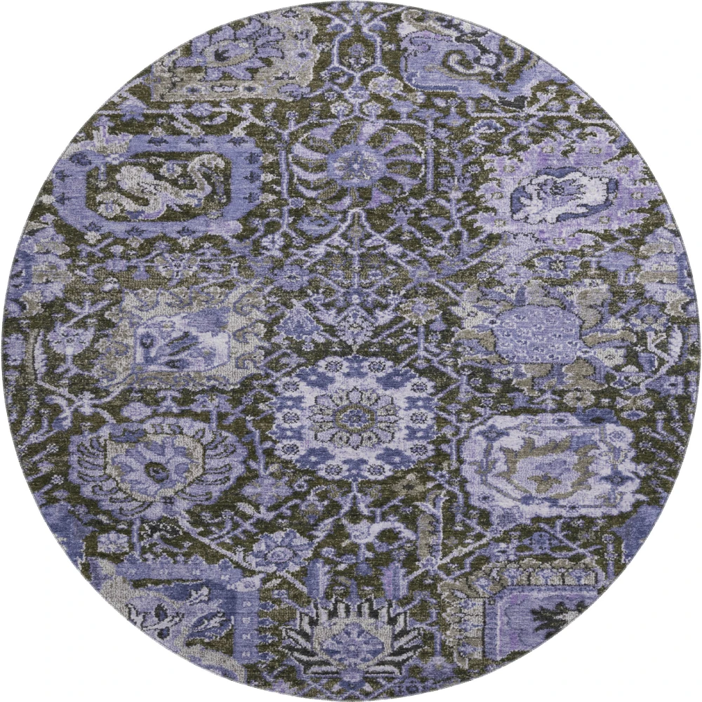 Mayfield AMF1320 Purple 8' x 8' Rug