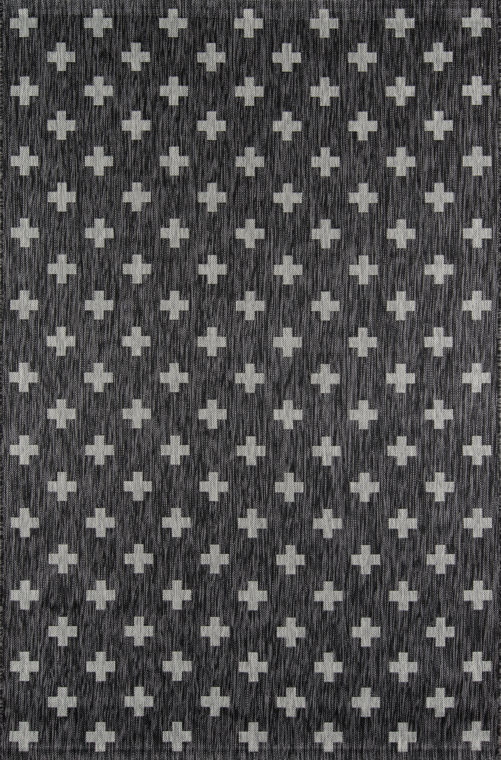 Novogratz Villa 2' X 3' Charcoal Contemporary