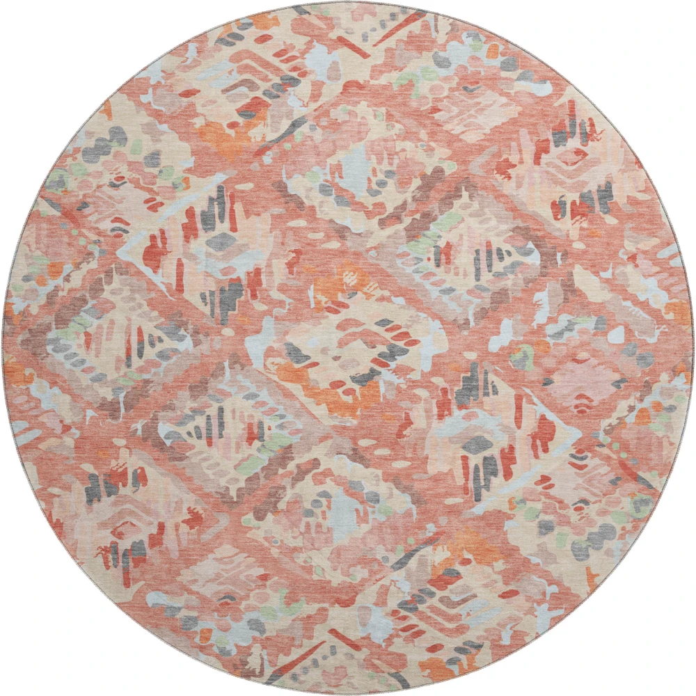 Mayfield AMF1326 Coral 8' x 8' Rug