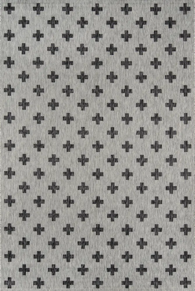 Novogratz Villa 2' X 6' Runner Grey Contemporary