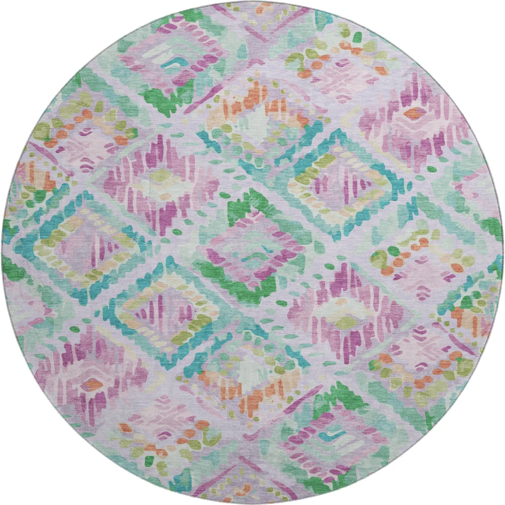 Mayfield AMF1326 Lavender 8' x 8' Rug