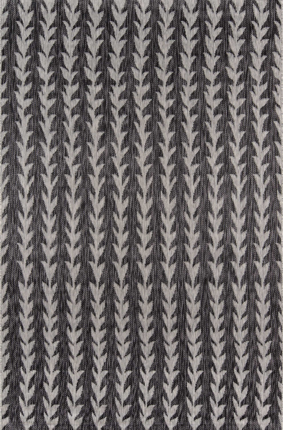 Novogratz Villa 2' X 3' Charcoal Contemporary