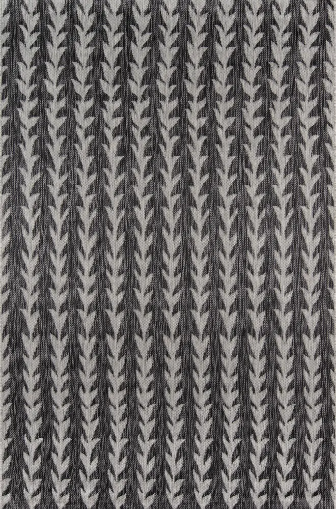 Novogratz Villa 2' X 10' Runner Charcoal Contemporary
