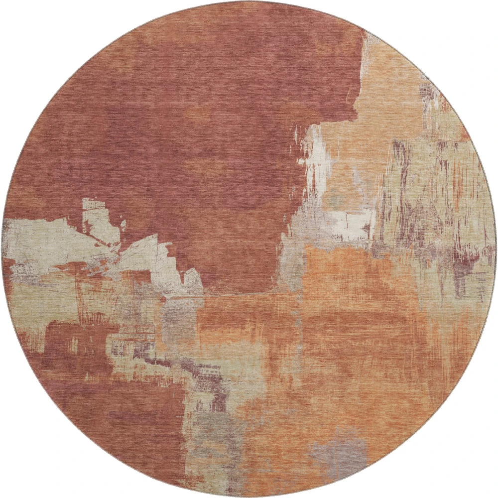Mayfield AMF1332 Paprika 8' x 8' Rug