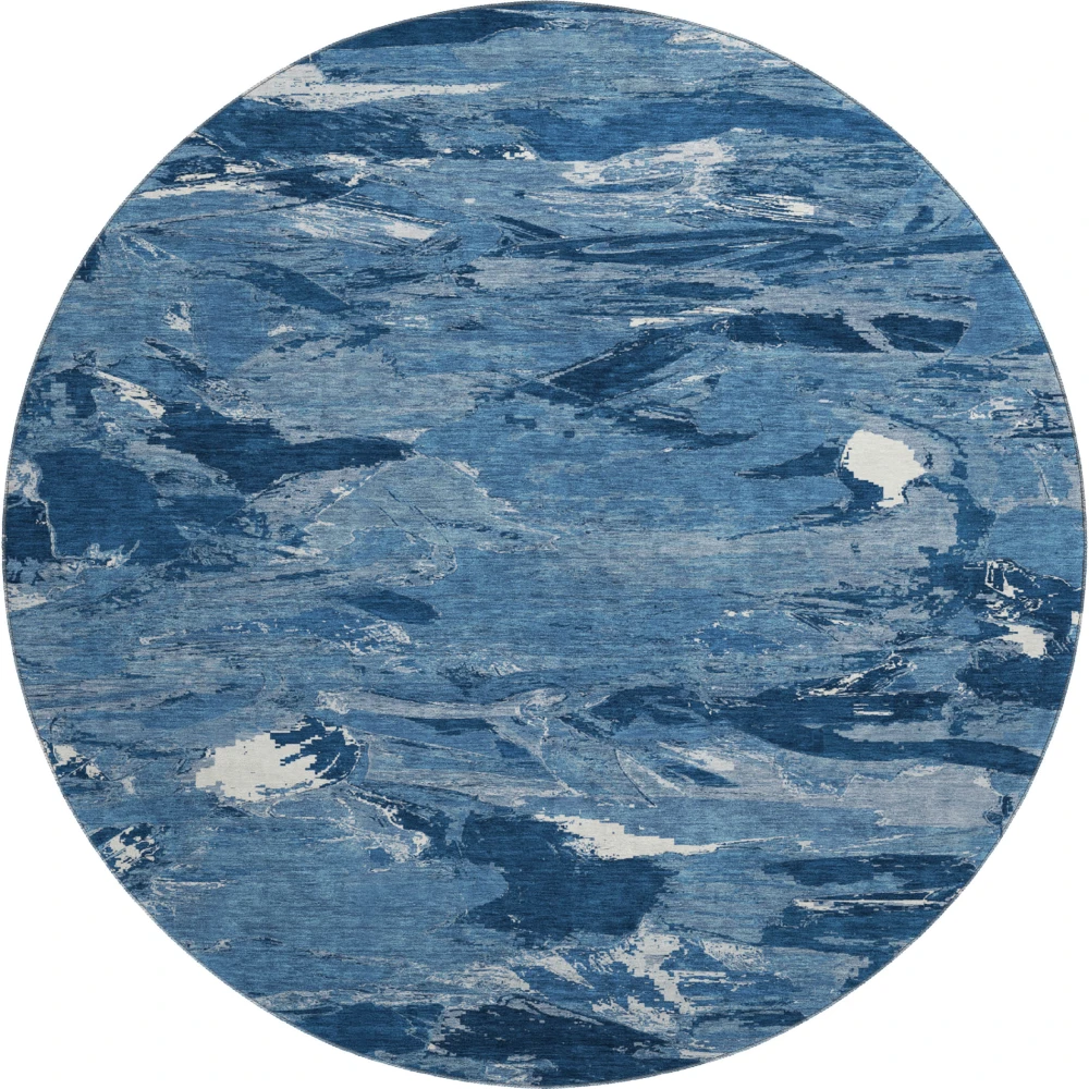 Mayfield AMF1344 Navy 8' x 8' Rug