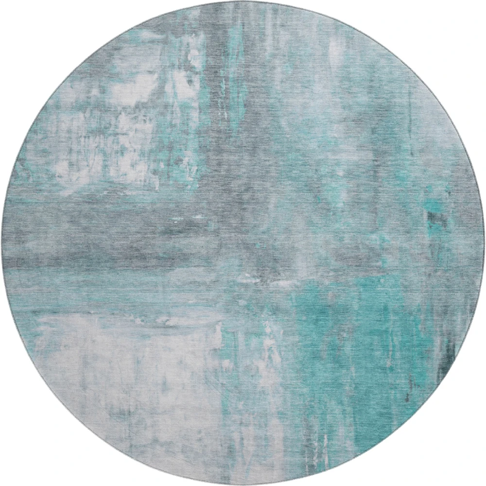 Mayfield AMF1350 Teal 8' x 8' Rug