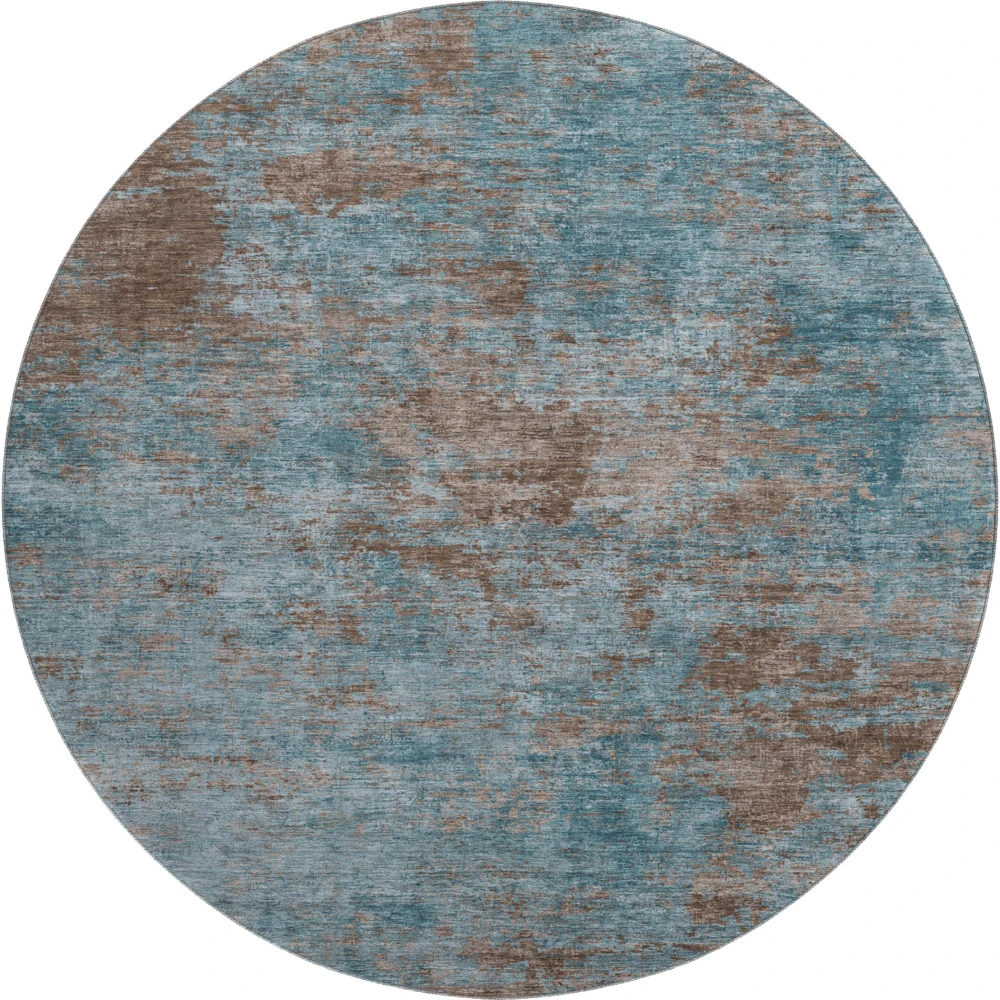 Mayfield AMF1359 Teal 8' x 8' Rug