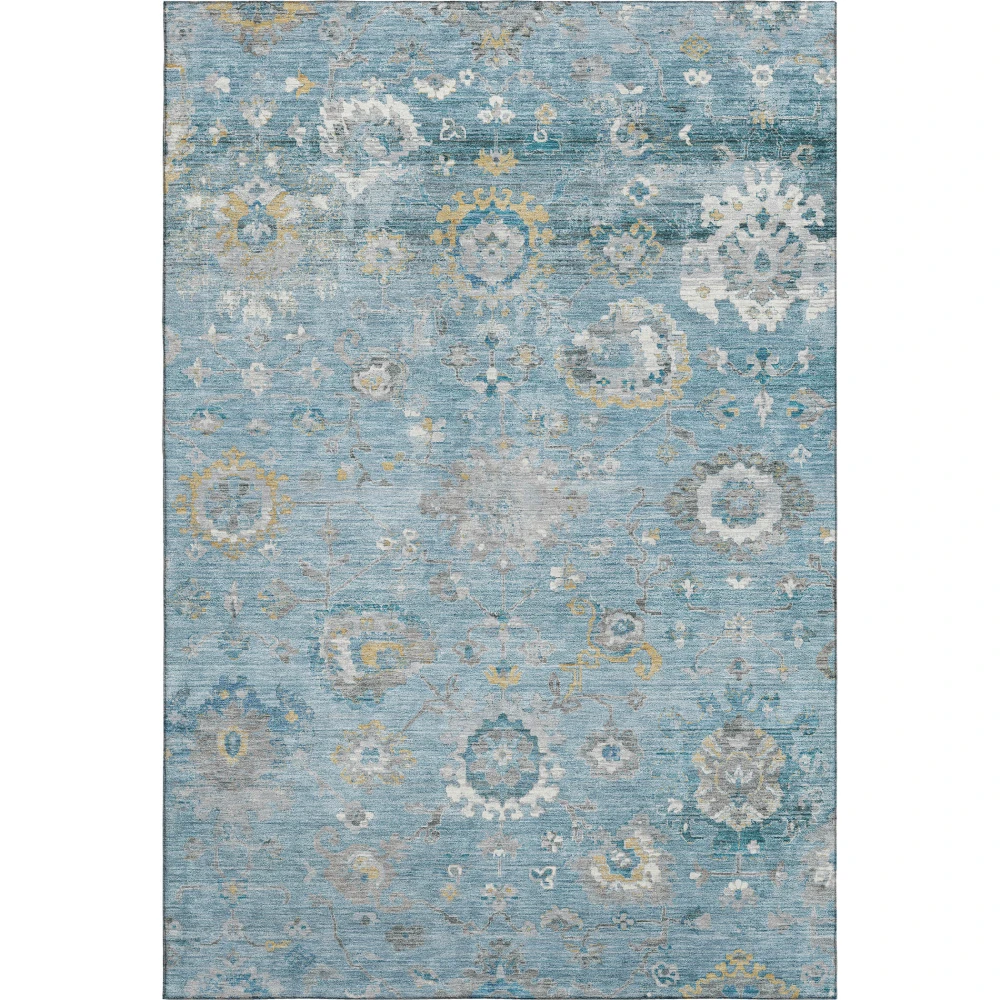 Mayfield AMF1371 Teal 3' x 5' Rug