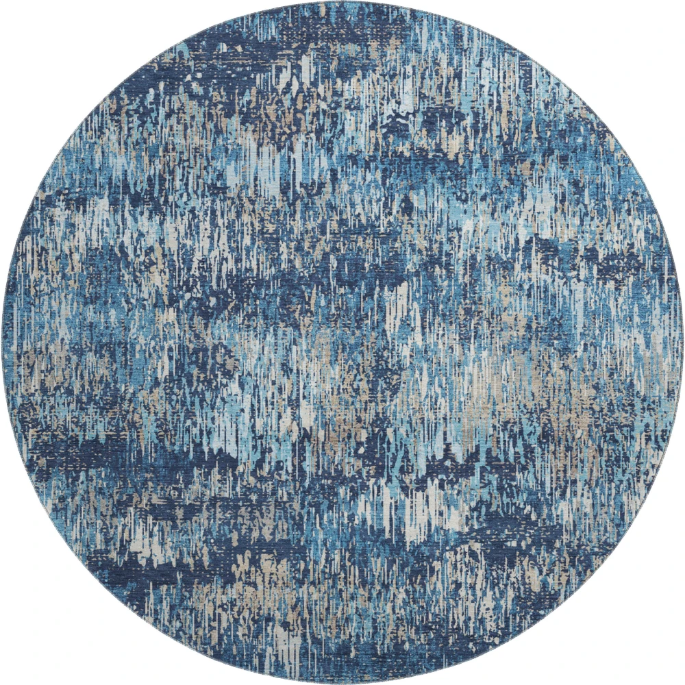 Mayfield AMF1377 Navy 8' x 8' Rug
