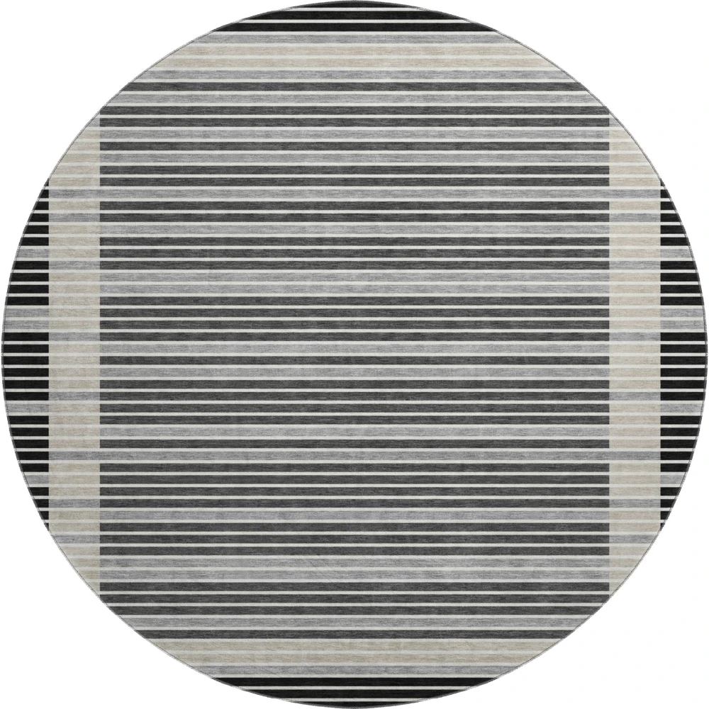 Mayfield AMF1398 Black 8' x 8' Rug