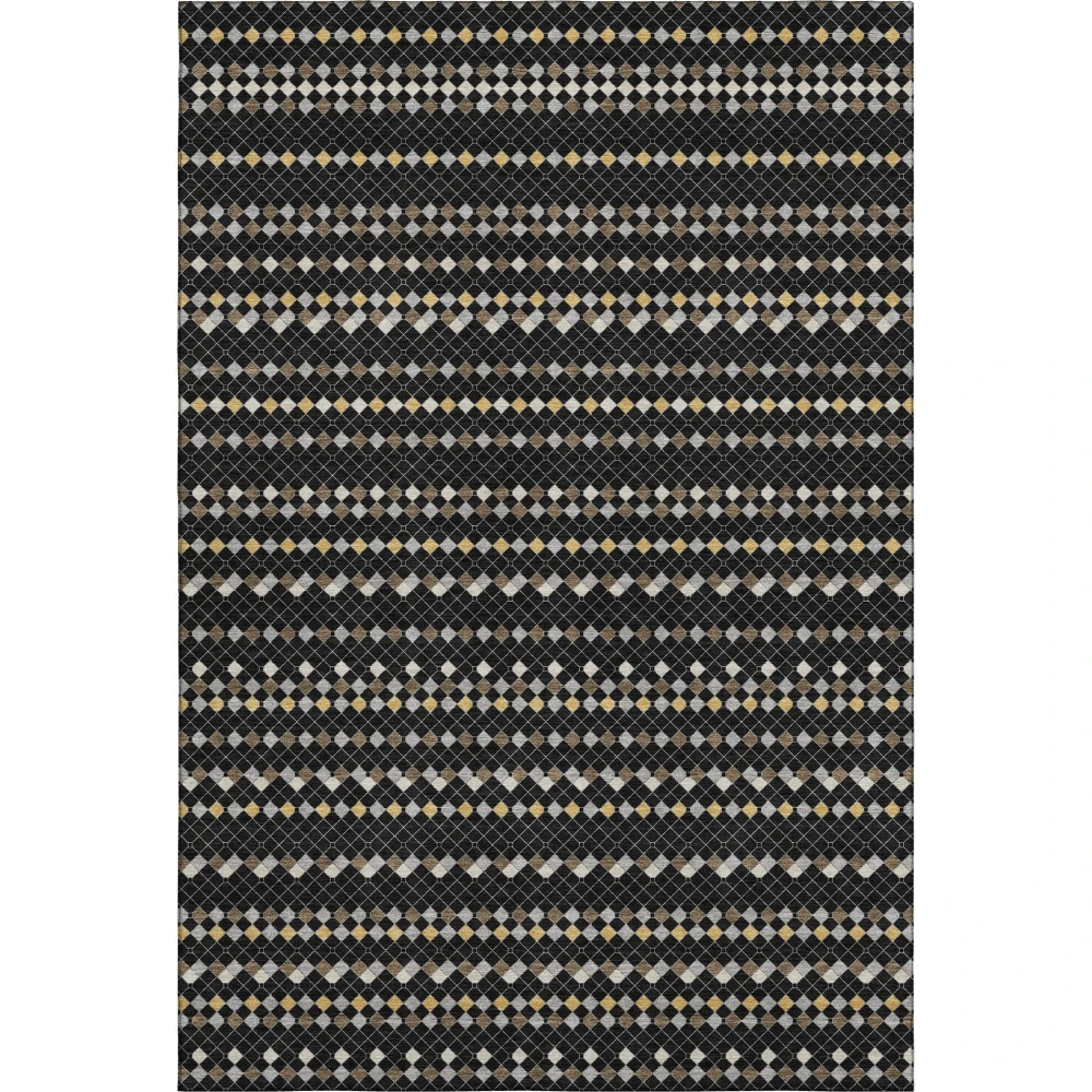 Mayfield AMF1408 Black 10' x 14' Rug