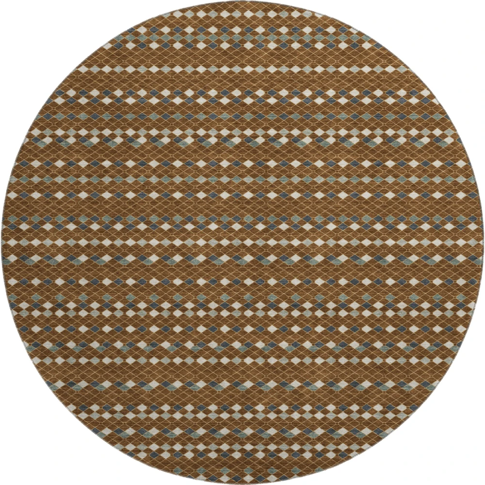 Mayfield AMF1408 Brown 8' x 8' Rug