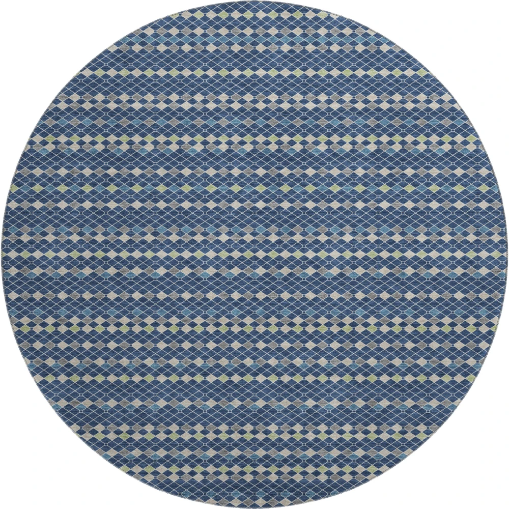 Mayfield AMF1408 Navy 8' x 8' Rug