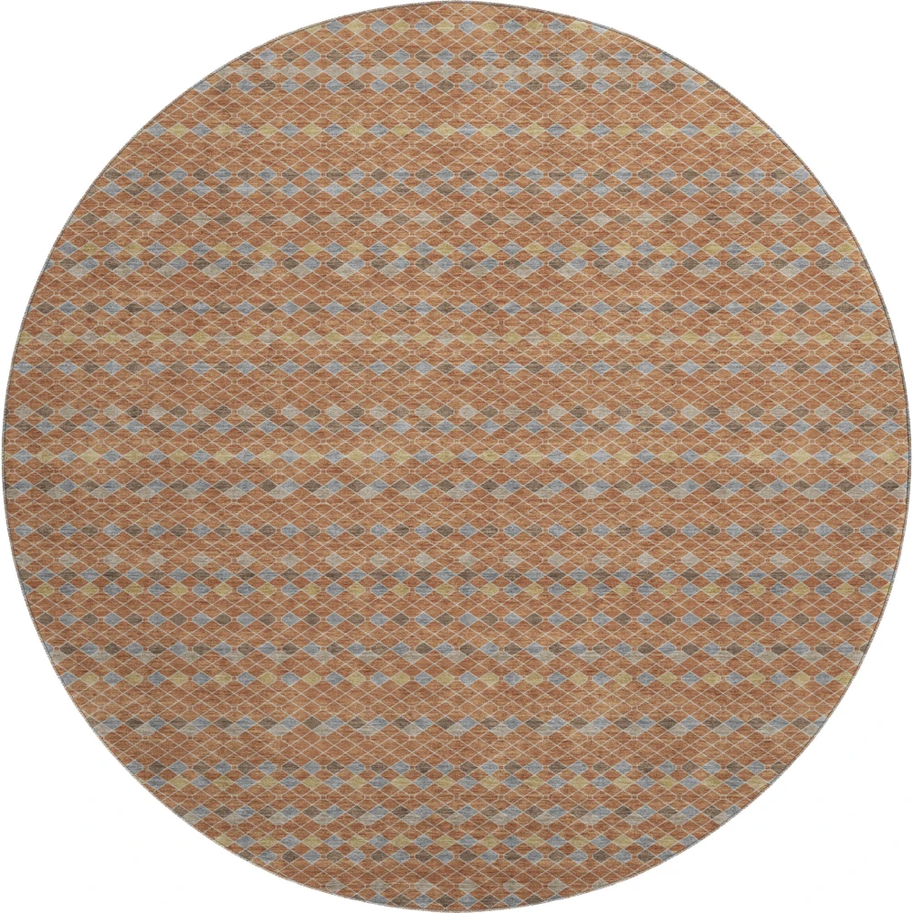 Mayfield AMF1408 Paprika 8' x 8' Rug
