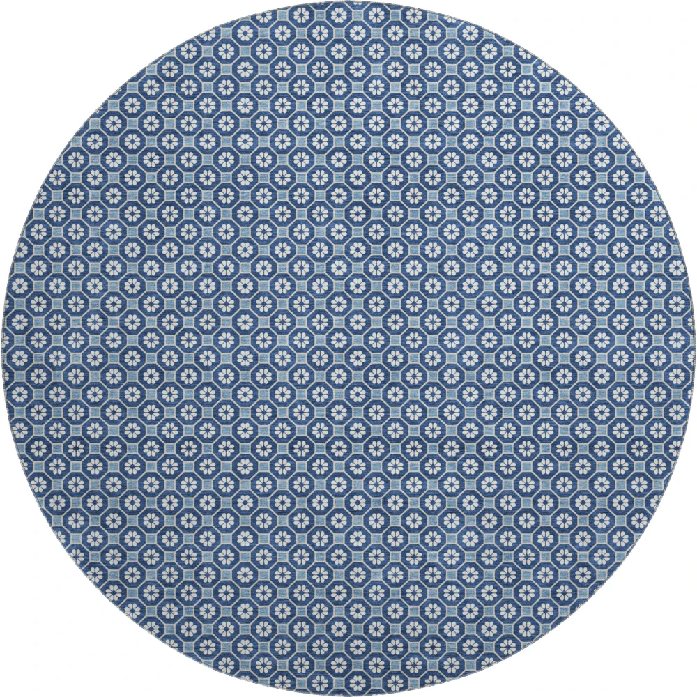Mayfield AMF1428 Blue 8' x 8' Rug