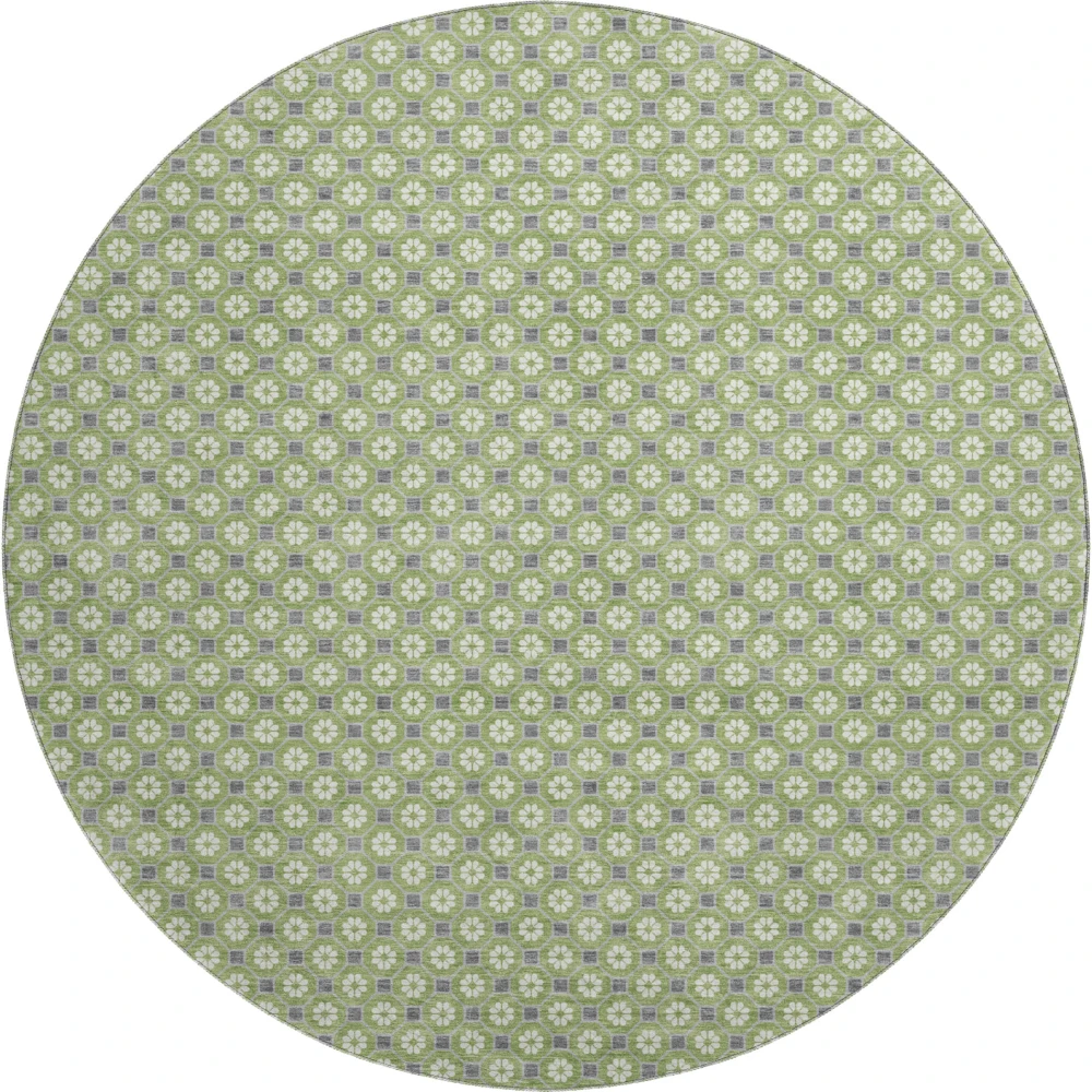 Mayfield AMF1428 Green 8' x 8' Rug