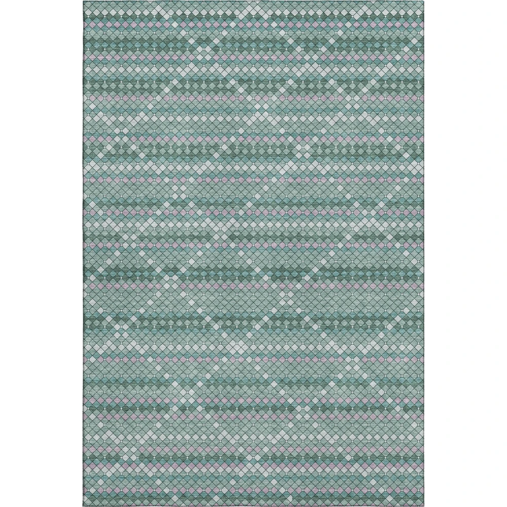 Mayfield AMF1436 Teal 10' x 14' Rug