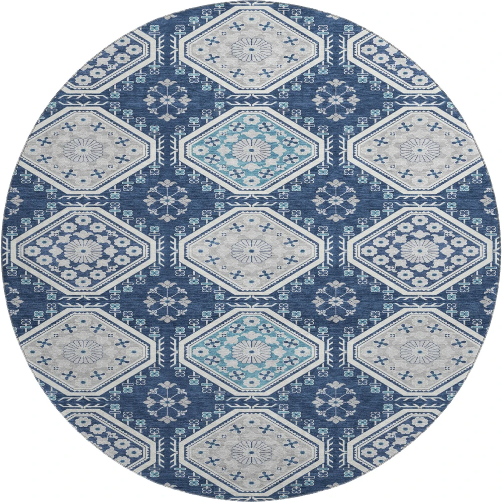 Mayfield AMF1442 Navy 8' x 8' Rug