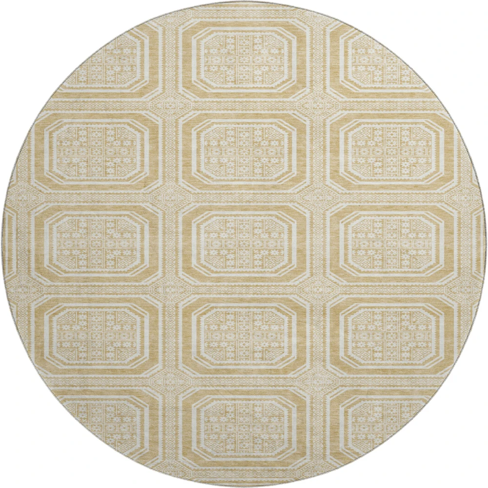 Mayfield AMF1451 Gold 8' x 8' Rug