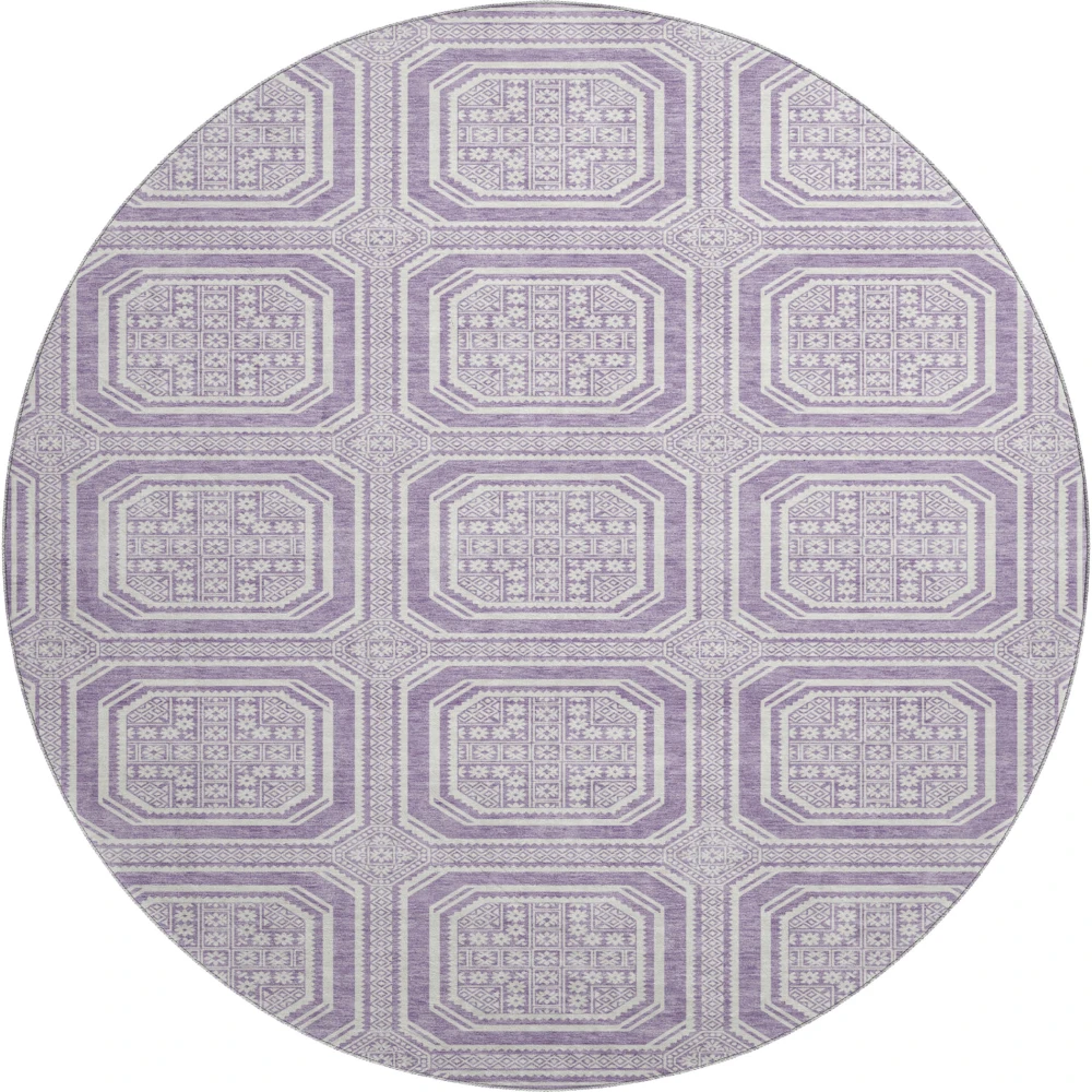 Mayfield AMF1451 Lavender 8' x 8' Rug